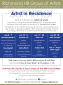 RHGA July/15 Artist in Residence York Culture Ad